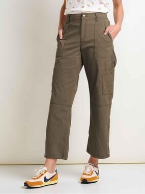 Toad&Co Rover Wide Leg Pant in Jeep / Size 0 NEW WITH TAGS NWT